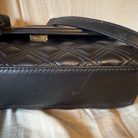 Tory Burch Small Fleming Convertible Shoulder Bag – Black / Pre-owned - Picture 7 of 11